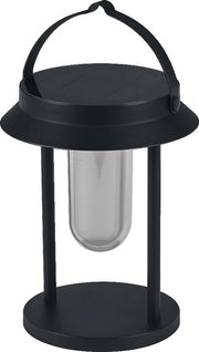 Lampe de table solaire Bluetooth LEDVANCE SMART+ Outdoor, avec lumière blanche (3000 K) + lumière colorée, autonome (sans alimentation électrique), jusqu'à 5 heures d'autonomie à 100 % de luminosité, rechargeable, indice de protection IP44, noire