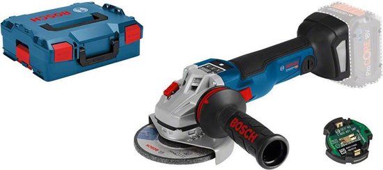 Meuleuse d'angle sans fil Bosch Professional GWS 18V-10 SC 125 mm 18 V Basic Body dans un coffret L-Boxx - 06019G350B