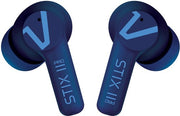 Veho STIX II Pro True Wireless Headphones Casque intra-auriculaire sans fil Appels/Musique/Sports/Everyday Bluetooth Bleu