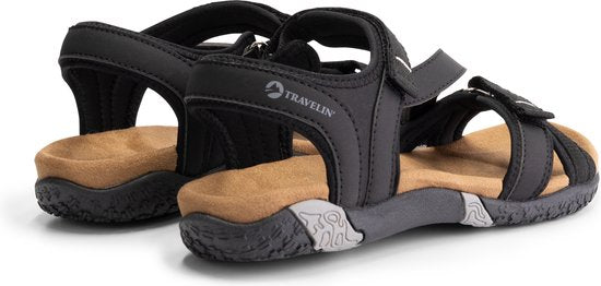 Travelin' Helsem Femme - Sandales de randonnée - Noir
