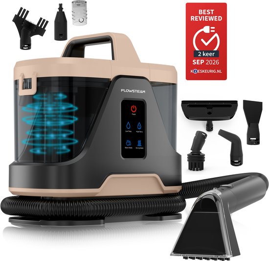 Nettoyeur vapeur FLOWSTEAM PRO 6-en-1 - 1 700 W - 4 modes de nettoyage - Cordon d'alimentation de 5 m