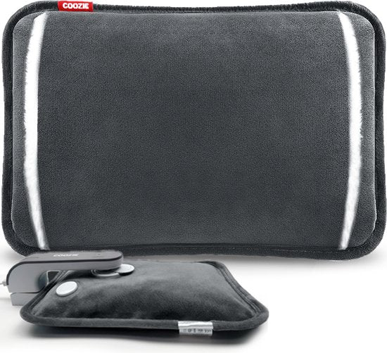 Coozie Bouillotte électrique avec housse ThermoSoft - Bouillotte - Bouteilles d'eau chaude - Bouillotte - Coussin chauffant