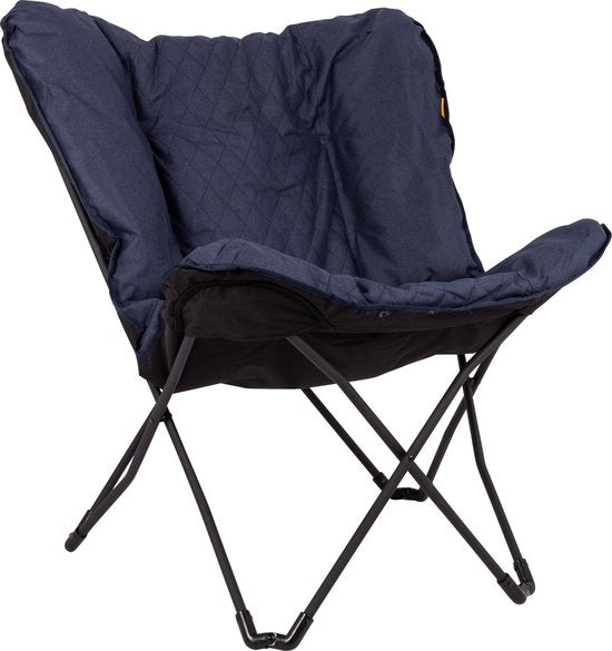 Bo-Camp - Industrial - Chaise papillon - Himrod - L - Bleu