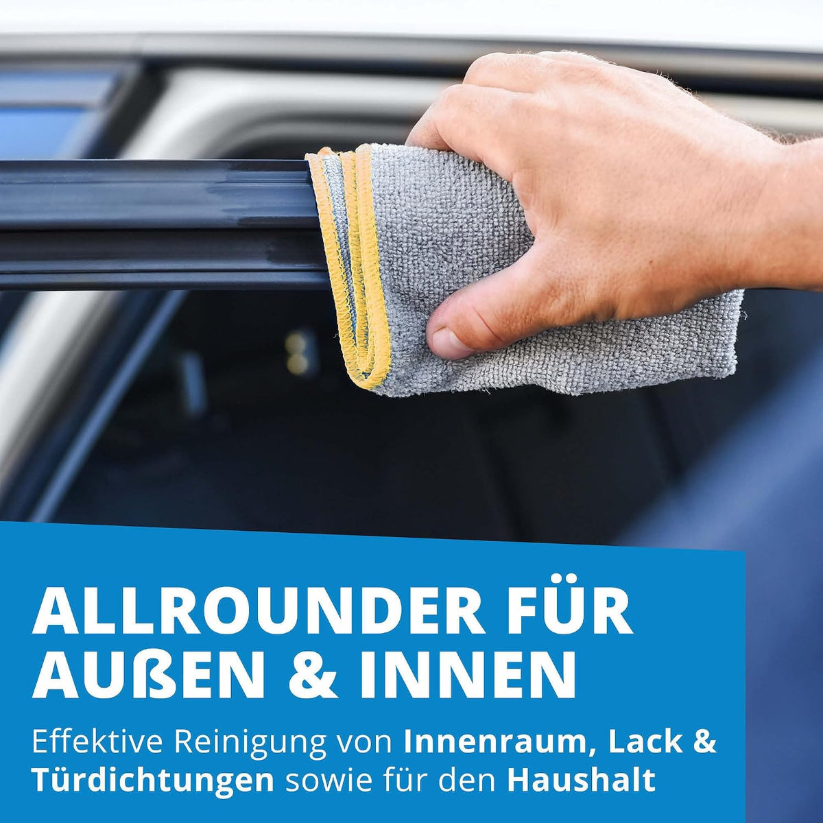 LICARGO Chiffons en microfibre pour voiture - 30 x 30 cm - 220 g/m² - Lot de 6