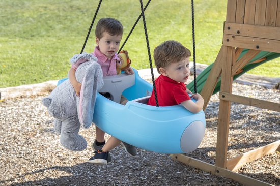 Step2 Rocket Swing for Two - balançoire fusée pour deux personnes - ceintures de sécurité réglables