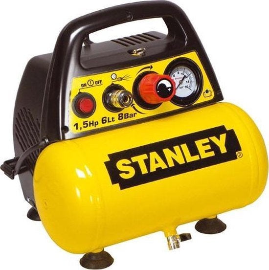 STANLEY - DN200/8/6 Compresseur d'air - 8 bar - Sans huile