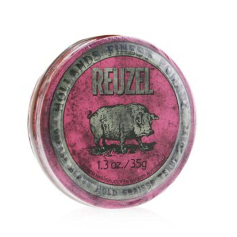 Reuzel Pink Pomade - Fixation forte - Brillance moyenne - 35 g