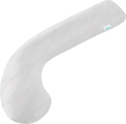 Litollo® Coussin de maternité (forme J) - Coussin d'allaitement - Coussin de corps - 145cm - Rembourrage en mousse à mémoire de forme
