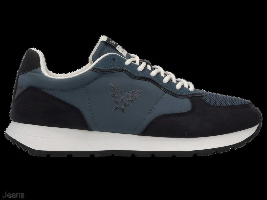 Baskets Avirex Vivian003 - Homme - Bleu jean - Taille 46
