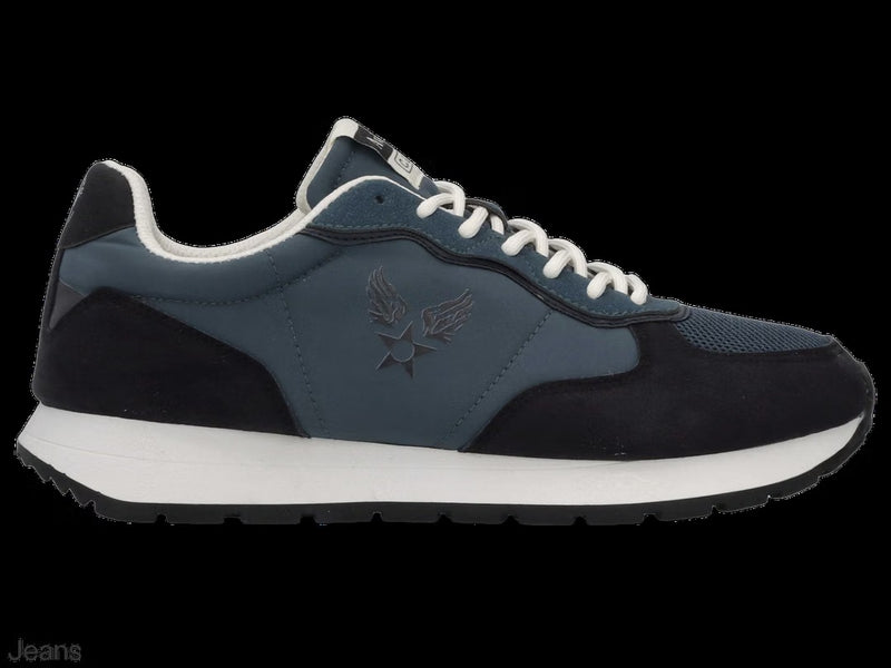 Baskets Avirex Vivian003 - Homme - Bleu jean - Taille 46