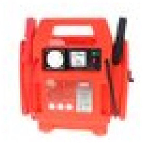 Carpoint Jumpstarter – 12 volts – Avec compresseur d'air – Puissance de crête 400 A – Rechargeable avec un adaptateur 230 volts ou 12 volts