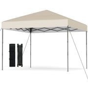 Pavillon pop-up Coast - réglable en hauteur - avec sac de transport - beige - 295 x 295 cm