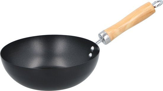 alpina Poêle wok - Sans PFOA - Ø 20 CM - Antiadhésif - Céramique/ Halogène/ Gaz/ Electrique