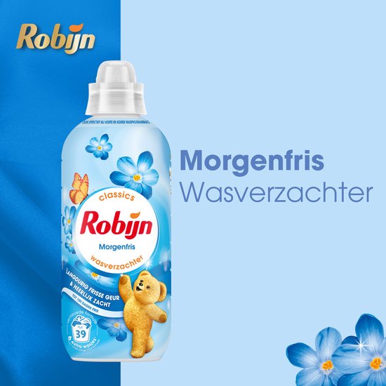 1 x Robijn – Adoucissant – Fraîcheur du matin – 780 ml - Câble - Câbles - Système de câbles - Système de câbles