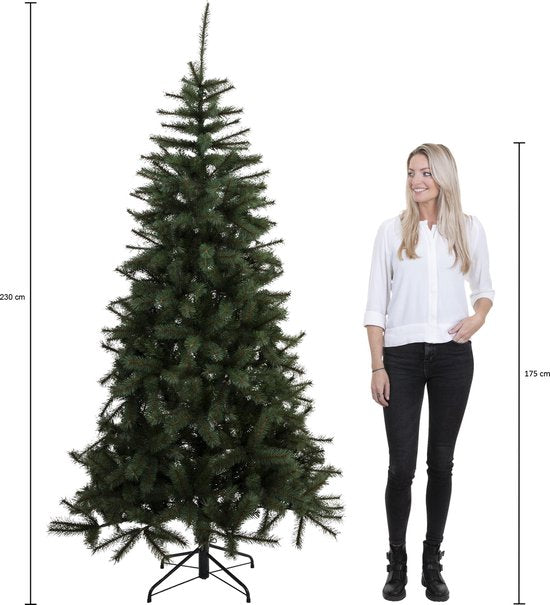 Triumph Tree Bristlecone Artificial Christmas Tree - H230 x Ø152 cm - Vert
