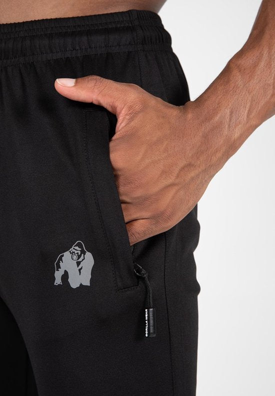 Gorilla Wear - Pantalon d'entraînement Scottsdale - Pantalon de sport - Noir/Noir - 2XL