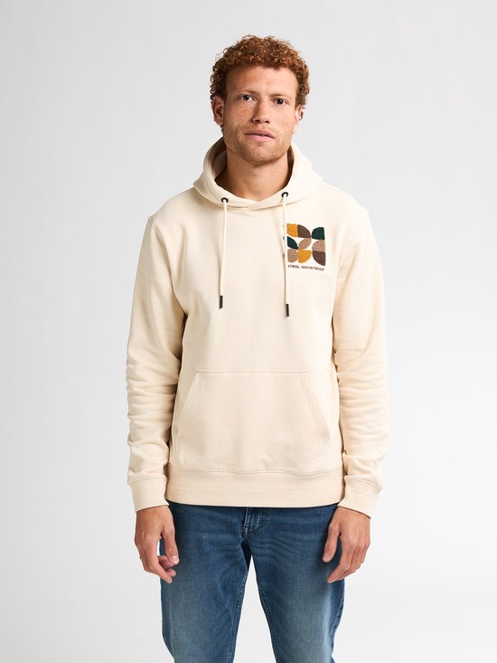 Petrol Industries - Sweat à capuche à imprimé dorsal Sparta pour homme - Jaune - Taille XL