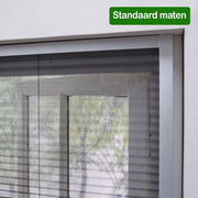 Bruynzeel fenêtre plissée s500 123x155 BLANC