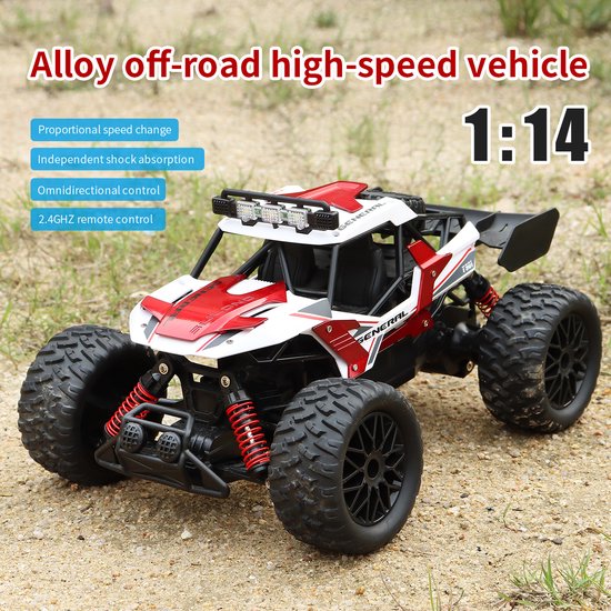 Fuegobird RC Car - Véhicule RC - voiture jouet haute vitesse - voiture jouet tout-terrain - légume