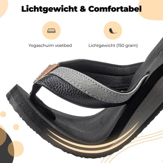 Comfeet Slippers Men - Sandales - Noir - Taille 45