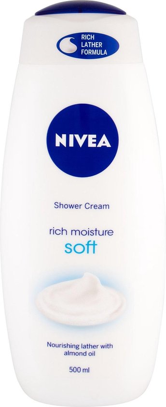 Crème de douche Nivea Soft 500 ml