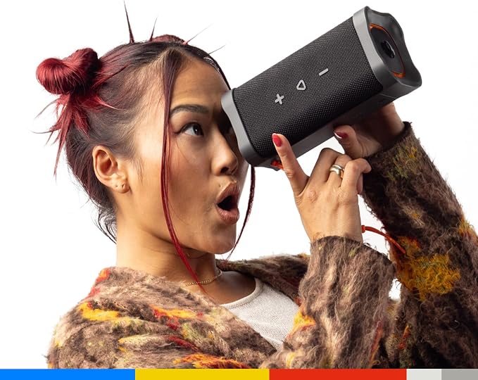 Enceinte Bluetooth Skullcandy Terrain XL - Noire - IPX7 - 8,89 × 8,89 × 19,05 cm