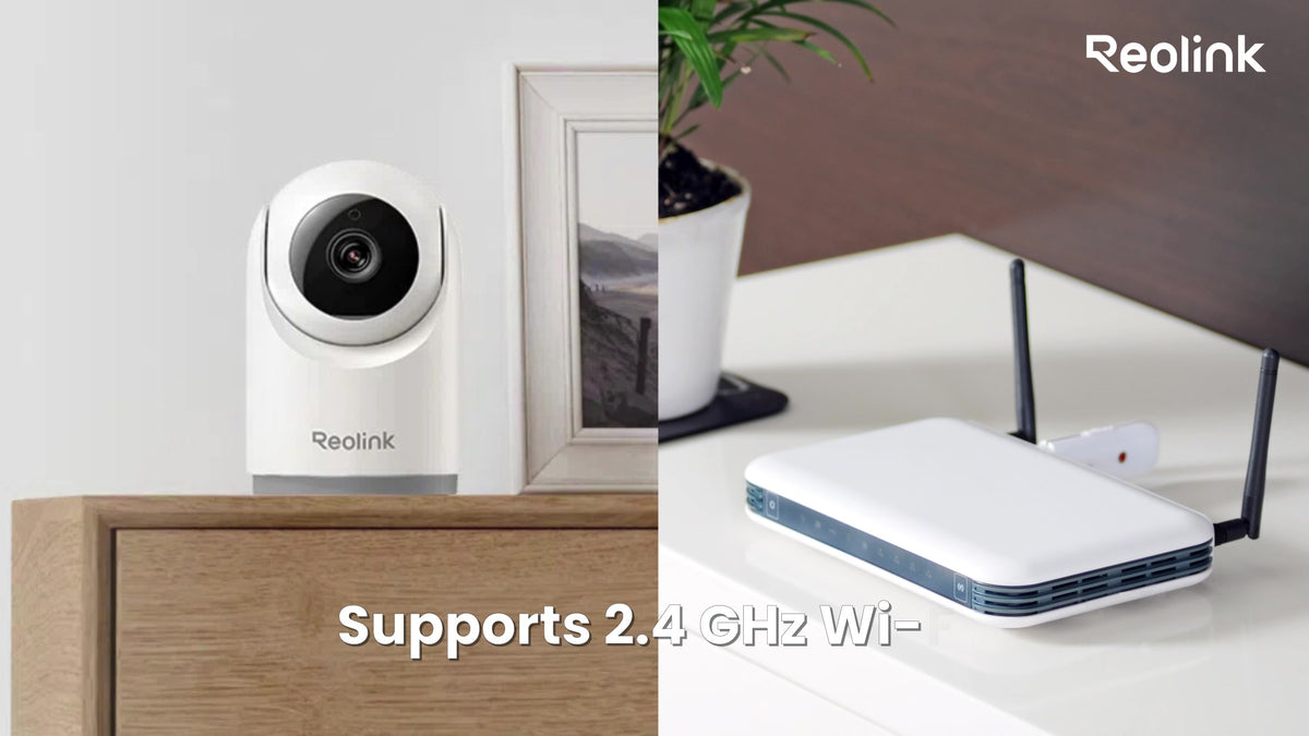 Caméra Wi-Fi d'intérieur Reolink E321 avec fonction panoramique et inclinaison - 3 MP - blanche