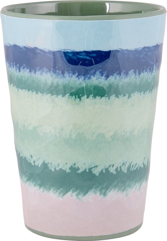 Bo-Camp - Tasse - Halo - Bleu/Vert - 4 pièces