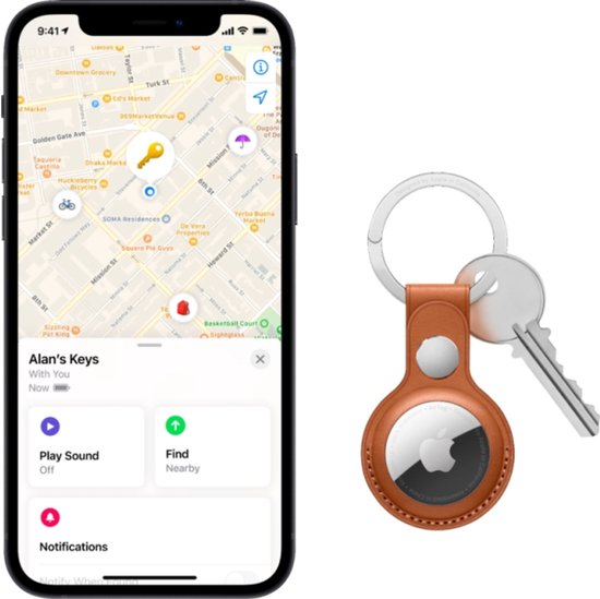 Apple AirTag - 2e génération (2026) - 1 pièce
