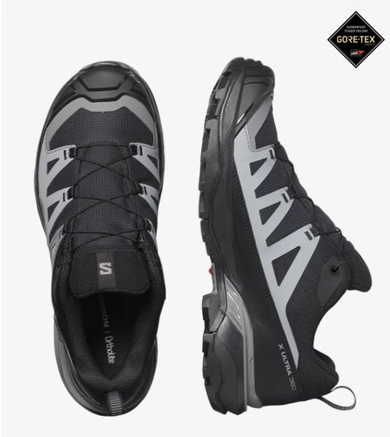 Salomon X ULTRA 360 GTX - GORE-TEX - Chaussures de randonnée pour homme, noires 474532, pointure : EU 43 1/3, UK 9
