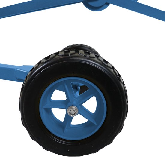 AXI Dean, petite pelleteuse pour bac à sable, bleue/noire – 4 roues – siège pivotant à 360°