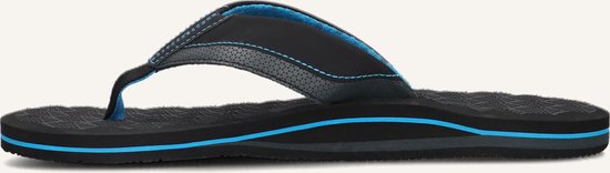 Tongs Reef The Ripper pour homme - Noir/Bleu - Taille 43