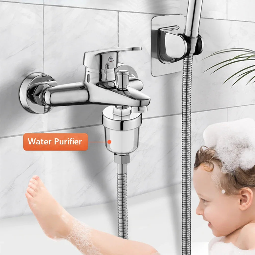 Filtre de robinet - 4 filtres - Économie d'eau - Universel - Compatible avec 99 % des robinets - Blanc