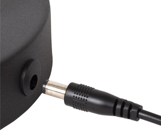 Lucide COMET - Lampadaire rechargeable - Batterie - LED à 3 niveaux de réglage de l'intensité - 1 x 3 W, 2700 K - Noir