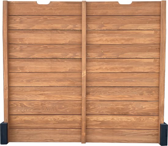 Bac à sable AXI Mandy XXL avec espace de rangement et couvercle - Avec banc et tableau à craie - Toile de protection incluse - 160 x 151 cm - Anthracite/Marron