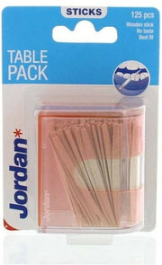 Présentoir de table Jordan Tandenstokers, lot économique - 12 x 125 pièces