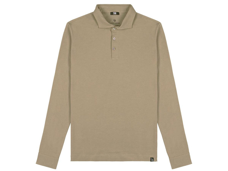 Polo à manches longues 7Square Skyr - Beach Sand - taille XL