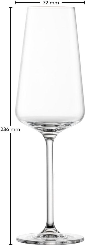 Schott Zwiesel Passionata - Champagne - 325ml - Verres - Cristal - 2 pièces