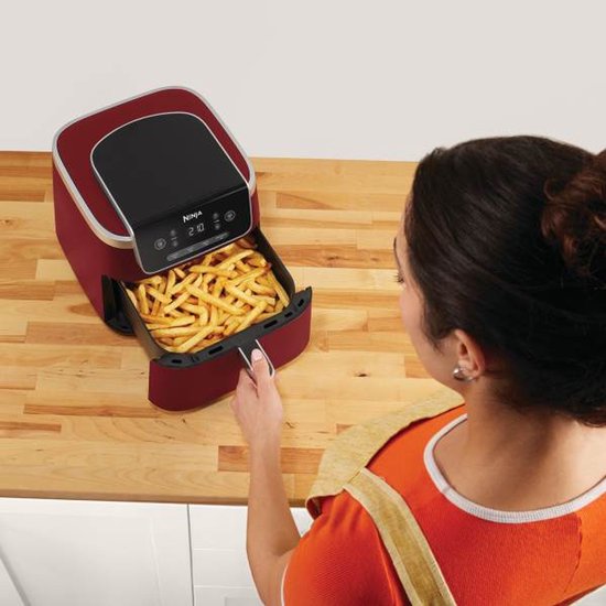 Ninja Airfryer XL PRO AF140EUCM 4,7 litres, friteuse à air chaud autonome, rouge cannelle, avec 4 programmes de cuisson - Meilleur achat