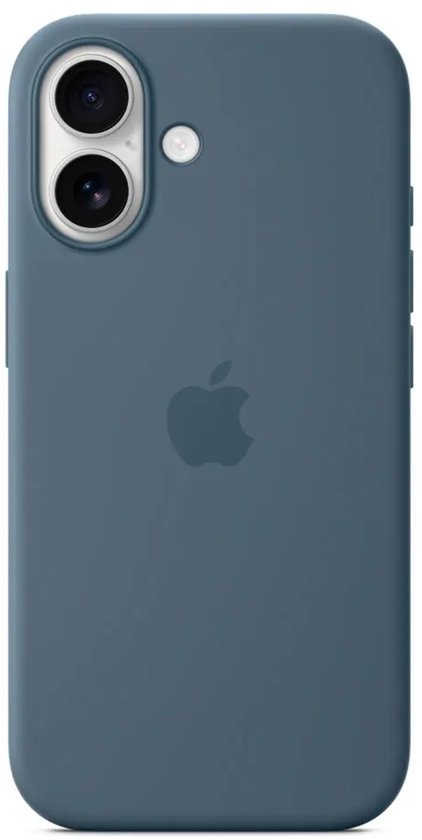 Coque en silicone avec MagSafe pour iPhone 17 - Bleu Anker