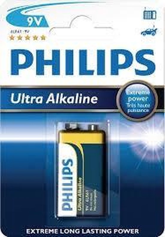 Philips 6LR61 - pile 9V - 1 pièce