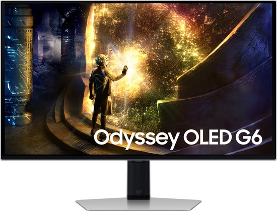 Samsung Odyssey G6 LS27DG612SUXEN - Écran de jeu OLED QHD - 240 Hz - 27 pouces