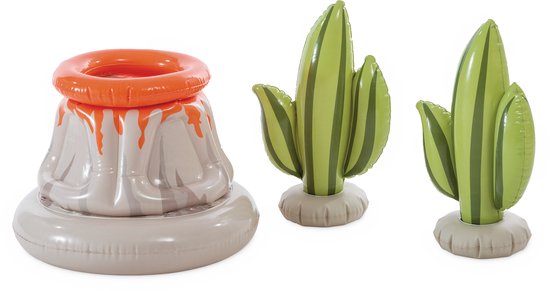 Centre de jeux Intex Jurassics Adventure - 201 x 201 x 36 cm
