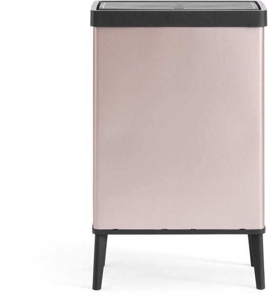 Curver Verto High - Poubelle 54 L - Rosé - 44 x 27 x 69 cm