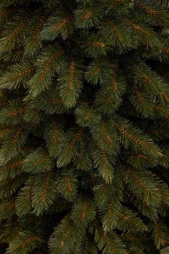 Triumph Tree Bristlecone Fir Pilar - Sapin de Noël étroit pour petits espaces - Décoration de Noël au charme imposant - Sapin artificiel avec 752 branches de sapin - H 230 x Ø 94 cm - Vert