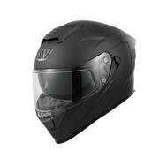 Casque de moto modulable MY 936 - Titane mat - Taille L (59-60 cm) - Homologué ECE, visière pare-soleil