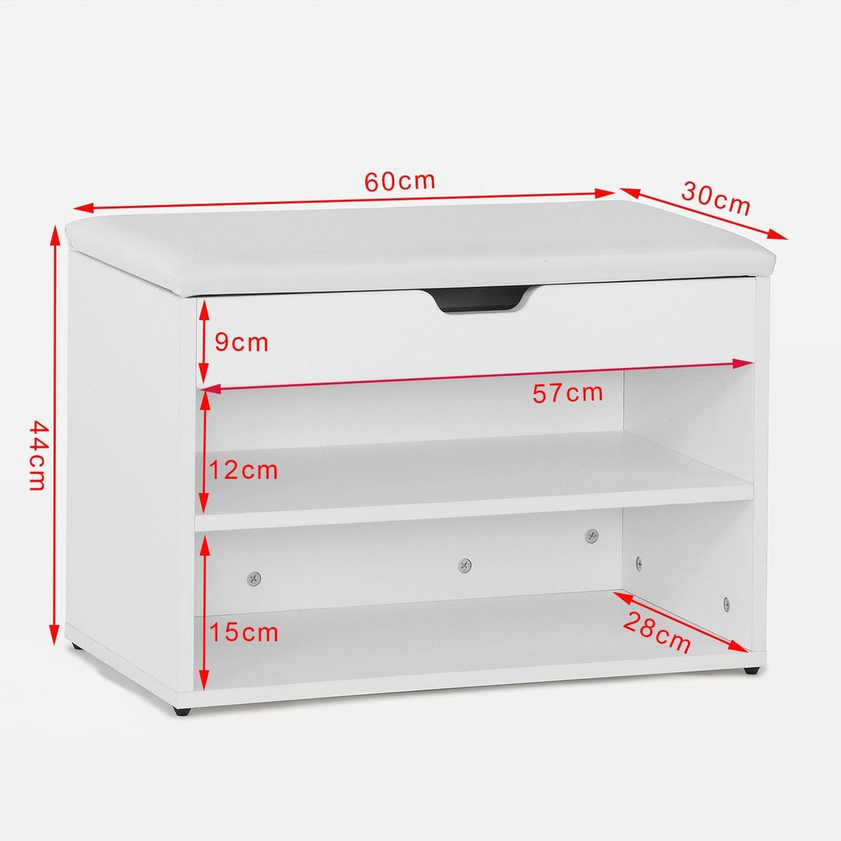 Meuble à chaussures - SoBuy - avec compartiments de rangement