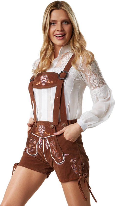 Dressforfun Lederhose Ammersee XL - déguisement costume halloween déguisement partywear carnaval déguisement partywear - 302813