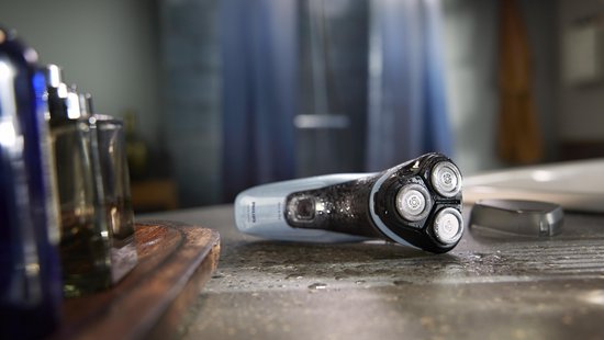 Philips Shaver 3000X X3003/00 – Rasage à sec et sous l'eau - Rasoir pour homme - Avec tondeuse – Bleu