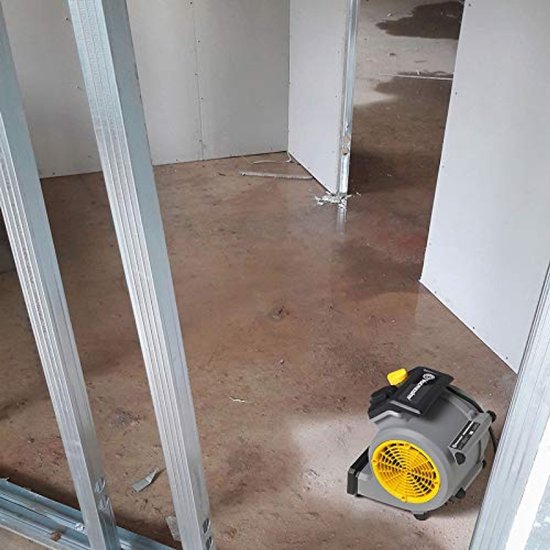 Ventilateur Air Mover 124 watts à 3 vitesses – séchoir à tapis, ventilateur de table, refroidissement et ventilation silencieux